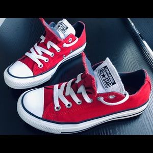 Converse Red, Double tongue, (M-5, W-7)